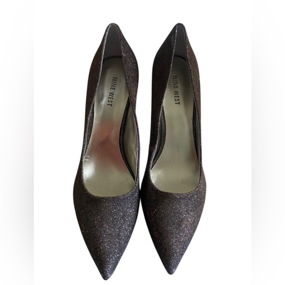Nine West heels size 9.5 gray